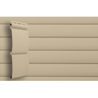 Сайдинг Блок-хаус Grand Line Standart бежевый (3,0м)